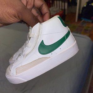 Nike Toddler Blazer Green & White